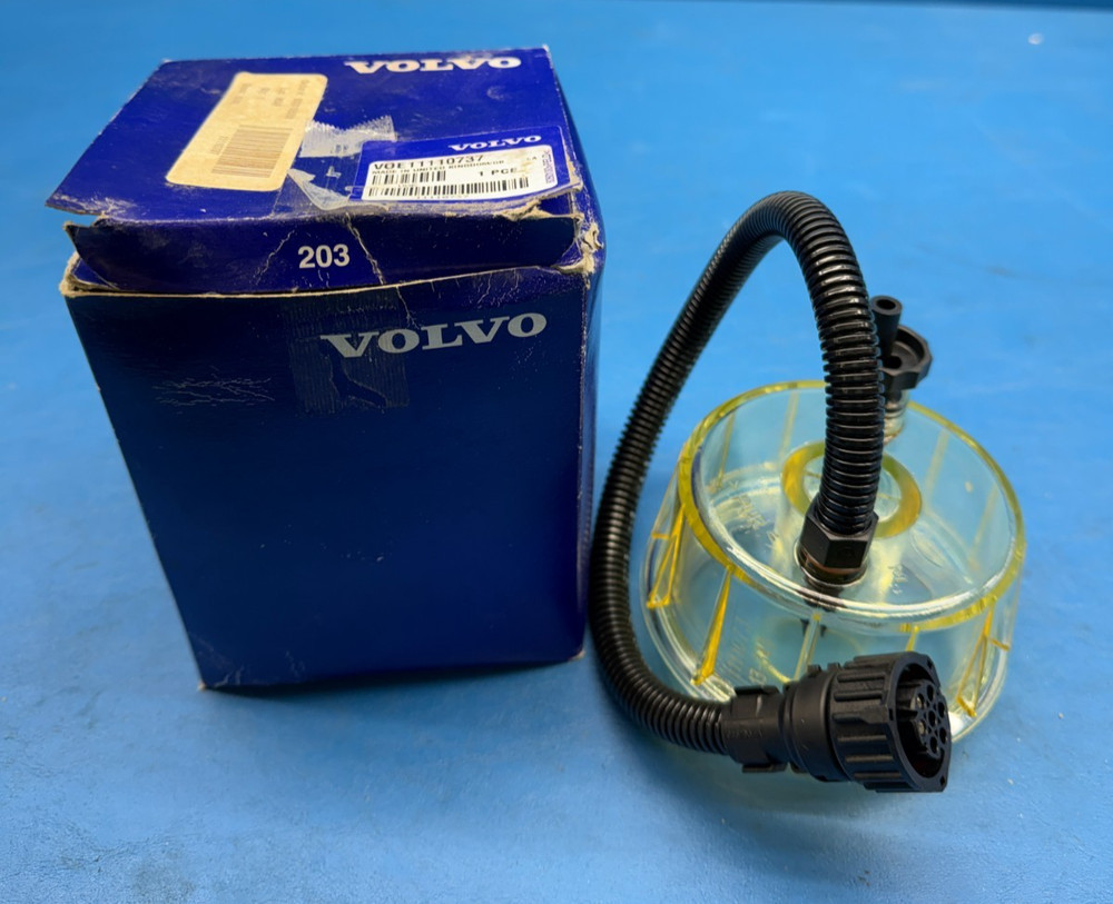 Genuine Volvo VOE11110737 Fuel Bowl For Motor Grader / Dump Truck / Wheel Loader