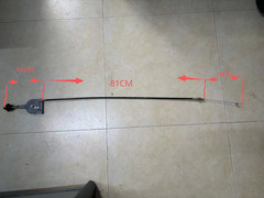For Mini Excavator Manual Bendable Control Throttle Cables Throttle Cable 40in