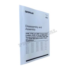 Caterpillar 259D 279D 289D Loader C2.6 C3.3B Engine Service Manual Disassem Asse