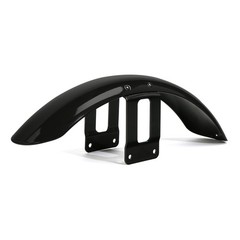 Painted Black Front Fender Mudguard Cover Fit For Sportster Iron 1200 883 XL1200
