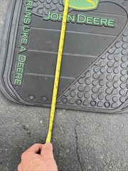 John Deere Floor Mats Plasticolor 2005 Nothing Runs Like A Deere Used