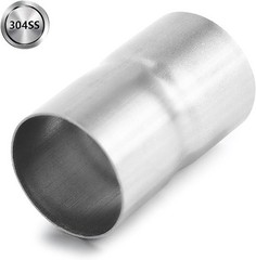 Exhaust Adapter Connector 2 1/8″ ID to 2 1/8″ ID, E Size: 2 1/8 ID to 2 1/8 ID