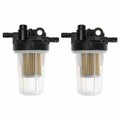 2X Fuel Filter Assembly 6A320-58862 For Kubota B2320 B2410 L2800 L3400 LX2610HSD