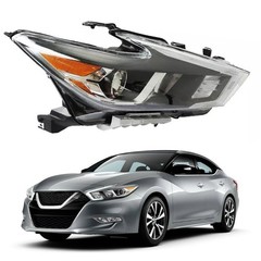 Halogen Headlight Right Passenger Side w/LED DRL For 2016-2018 Maxima NI2503235