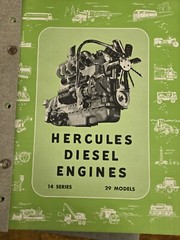 Hercules Diesel Engines Brochures 14 Series And Operation Maintenance Manual DOO