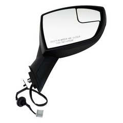 Side Mirror Passenger Right Power Manual Fold Textured Black EcoSport 2018-2022