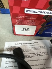 NEW Duralast Silicone Spark Plug Wire PN: 9045