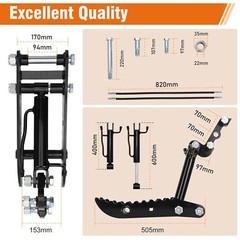 L-Shaped Bracket Hydraulic Thumb Clip For Mini Excavators Attachments 3-Holes