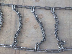 4 Link Ice V Bar Tire Chains 11.00-20 12-22.5 11.50-20 295/80R22.5 315/75R22.5