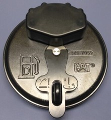 Genuine OEM Caterpillar CAT 349-7059 3497059 Fuel Tank Cap Black NEW