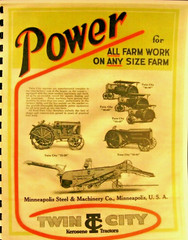 Minneapolis-Moline Power For All Farm Work Any Size Farm Twin City Sales Book