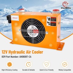 AH0608T-CA Air-cooled Radiator For 1–2 Ton Mini Excavators Hydraulic Oil Cooler