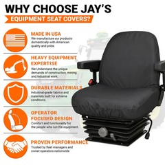 Equipment Seat Cover – Low Back – 20