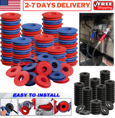 100pcs Rubber Glad Hand Seals Gaskets for Semi Trucks Trailers Brake Air Hose