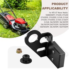 BERPSE 753-09904A 983-05182A Deck Brake Arm Kit Compatible with MTD, BLACK