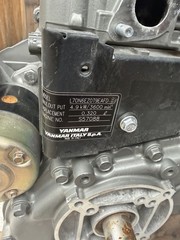 Yanmar L70 Diesel Engine L70N6EZ0T9EAFD 4.9kW 320cc