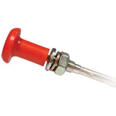 47V1534 Universal Fit 82″ Long Round Red Handle Pull to Stop Cable