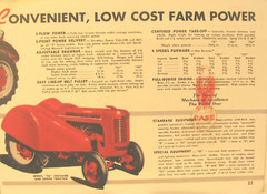 1941 S series J.I. Case Tractor Sales Manual New Experience All New Feature