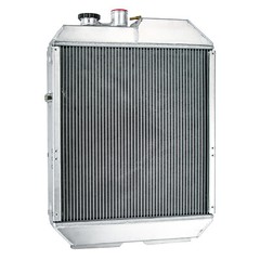 4 Row 70mm Tractor Radiator 82015103 For Ford New Holland 5640 6640 7740 TS110