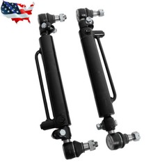 2 × Power Steering Cylinder A37509 D84800 For Case 586C 586D 586E 585D 585E 586D