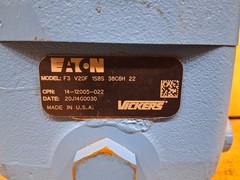 Eaton Vickers Hydraulic pump F3 V20F 1S8S 38C6H 22 14-12005-022 306913 11 spline