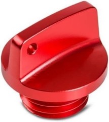 Universal Motorcycle Engine Oil Filler Cap Screw Cover Plug Gray wi Color: Red