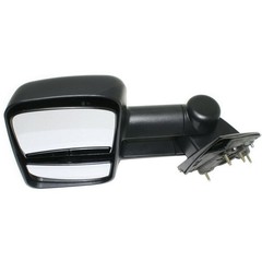 Tow Mirror Telescoping No Memory LH Black Chevy GMC Sierra 1500 Limited Textured