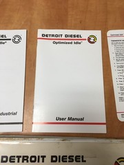 Detroit Diesel DDEC III/IV Optimized Idle Installation & Troubleshooting Manual