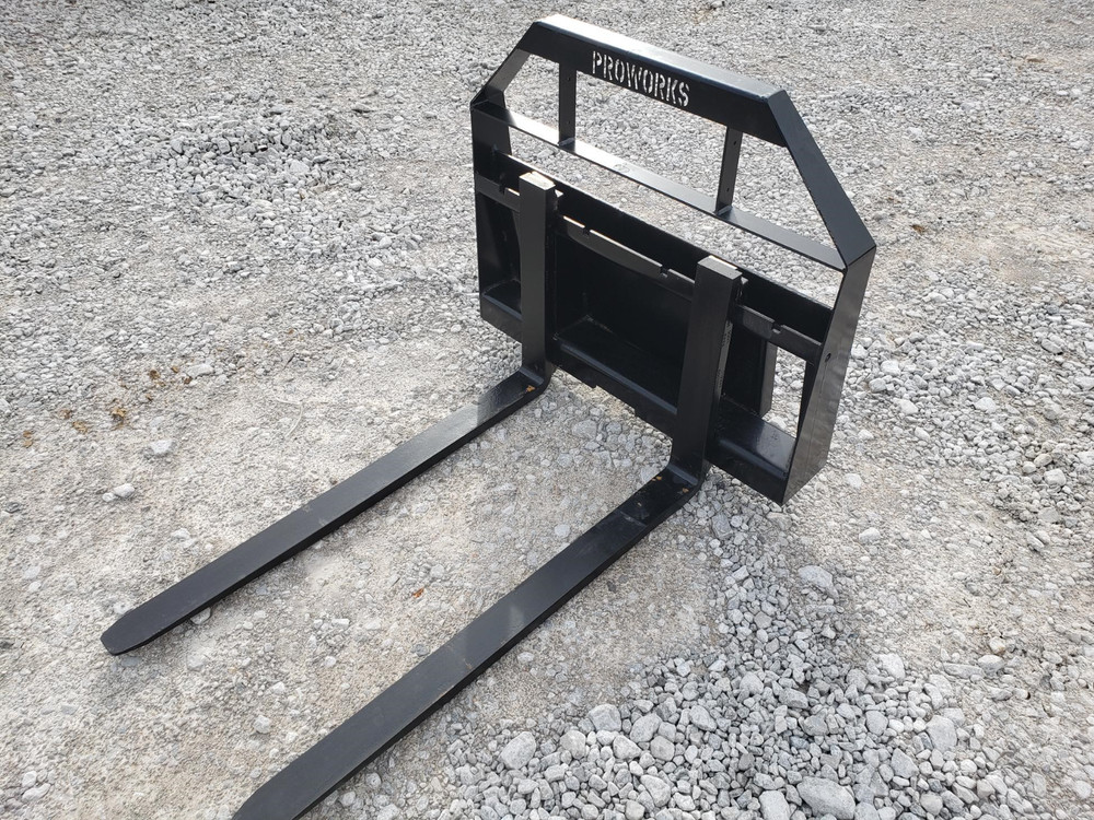 42″ 2,200 Pound Pallet Forks For Toro Dingo Ditch Witch Vermeer Mini Skid Steer