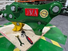 JMA Manual Quick Coupler for 1 – 2 Tons Mini Excavator. 30mm Pins