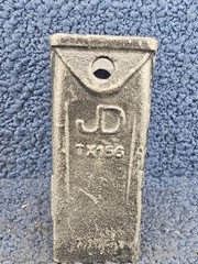 John Deere TX156 Hensley Top Mount Bucket Tooth For Excavator 17 P 17D