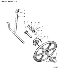 McCormick CUB-151 Manual Farmall Cub Rear Semi-Mount Disc Turning Plow IH