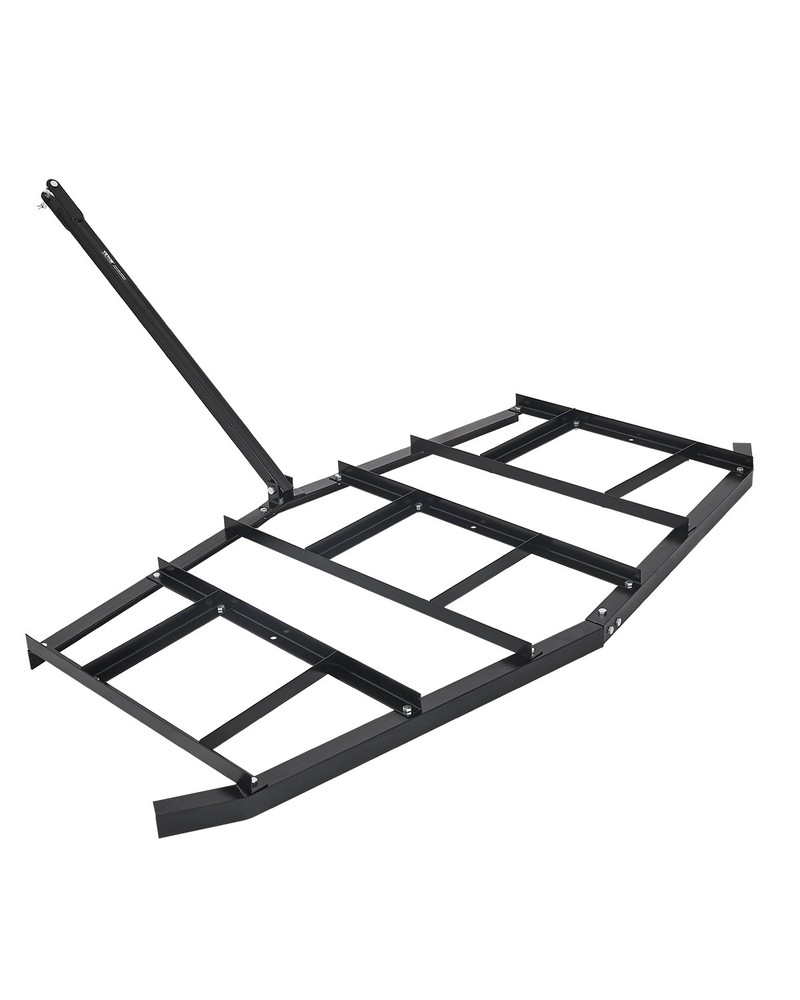 VEVOR Drag Harrow 84″ Width Tow Behind Drag Harrow Steel Gravel Grader ATV UTV