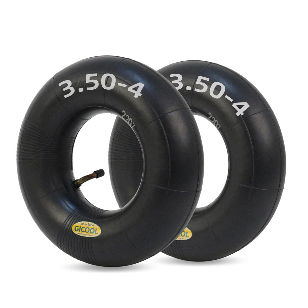 GICOOL 4.10/3.50-4 Replacement Inner Tubes, 2 Pack 4.10/3.50-4,TR-87 (2 Pack)