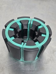 LARGE EATON WEATHERHEAD HYDRAULIC Z-FITTING CRIMP DIE SET 12Z