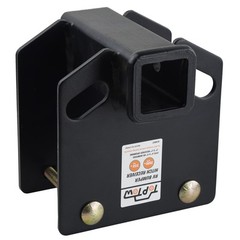 TOPTOW 63803 RV Bumper Hitch Receiver 2 inch Adapter Openning 3500 LBS Capacity