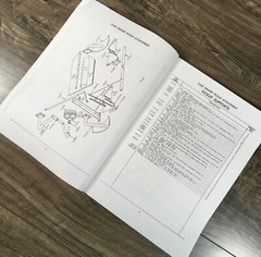 J I Case Self Propelled Model 600 Grain Combine Parts Catalog Manual No. 694