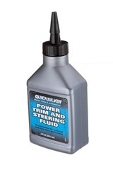 Quicksilver 858074Q01 Power Trim and Steering Fluid – 8 Oz Bottle