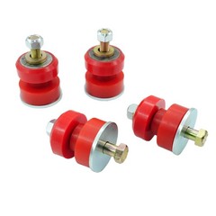 4X Engine Poly Motor Mount Kit for Peterbilt 379 1987-2007, 387 1999-2010 Tru…