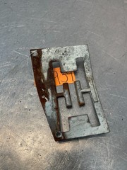 1979 Massey Ferguson MF 2775 Tractor Shift Lever Guide Panel