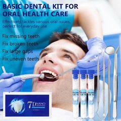 Tooth Repair Kit, Moldable False Teeth, Tooth Missing Teeth, Teeth Filling Ki…
