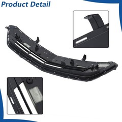 Front Bumper Lower Grille for Volt LT 2016-2019 Silvery Black No Sensor Holes