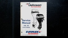 Johnson Evinrude 9.9 15 Four Stroke Outboard Service Manual 1994 Repair Shop