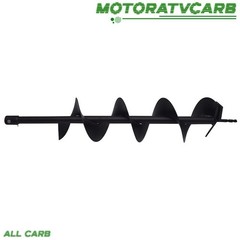 ALL-CARB Earth Auger Drill Bits 6″for Gas Powered Fence Hole Digger Cast Steel