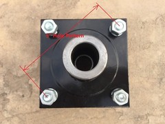 Behlen Laminated Tailwheel wheel Hub with 1″ Bushings (15-033)