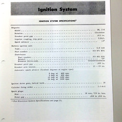 Farmall Cub & Lo-Boy Tractor Electrical Equipment Service Repair Manual Magneto