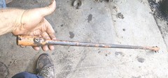 Allis Chalmers B AC tractor ORIGINAL main steering tie rod drag link