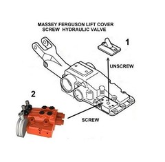 NEW Dual Hydraulic Remote Kit Massey Ferguson MF 135 150 230 231 240 245 250 253