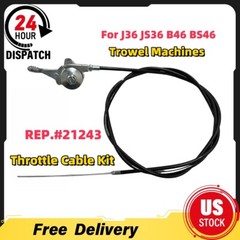 #21243 Cable For J36 JS36 B46 BS46 Trowel Machines Throttle Cable Kit