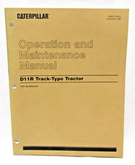 CAT Caterpillar D11R Track-Type Tractor Operation & Maintenance Manual 7PZ1-UP